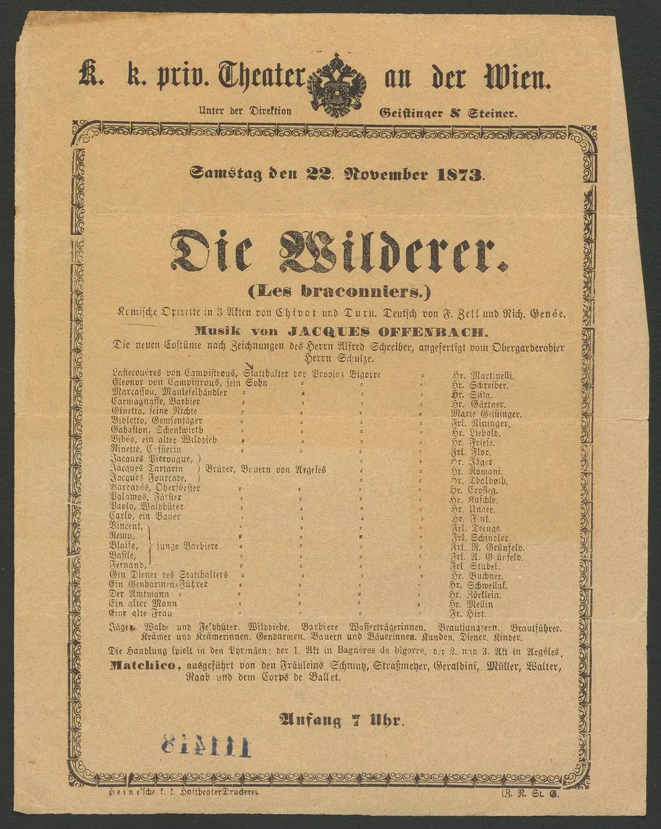 Die Wilderer, Originaltitel: Les braconniers