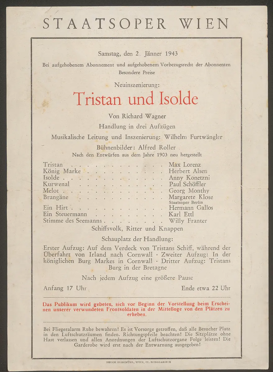 Tristan und Isolde