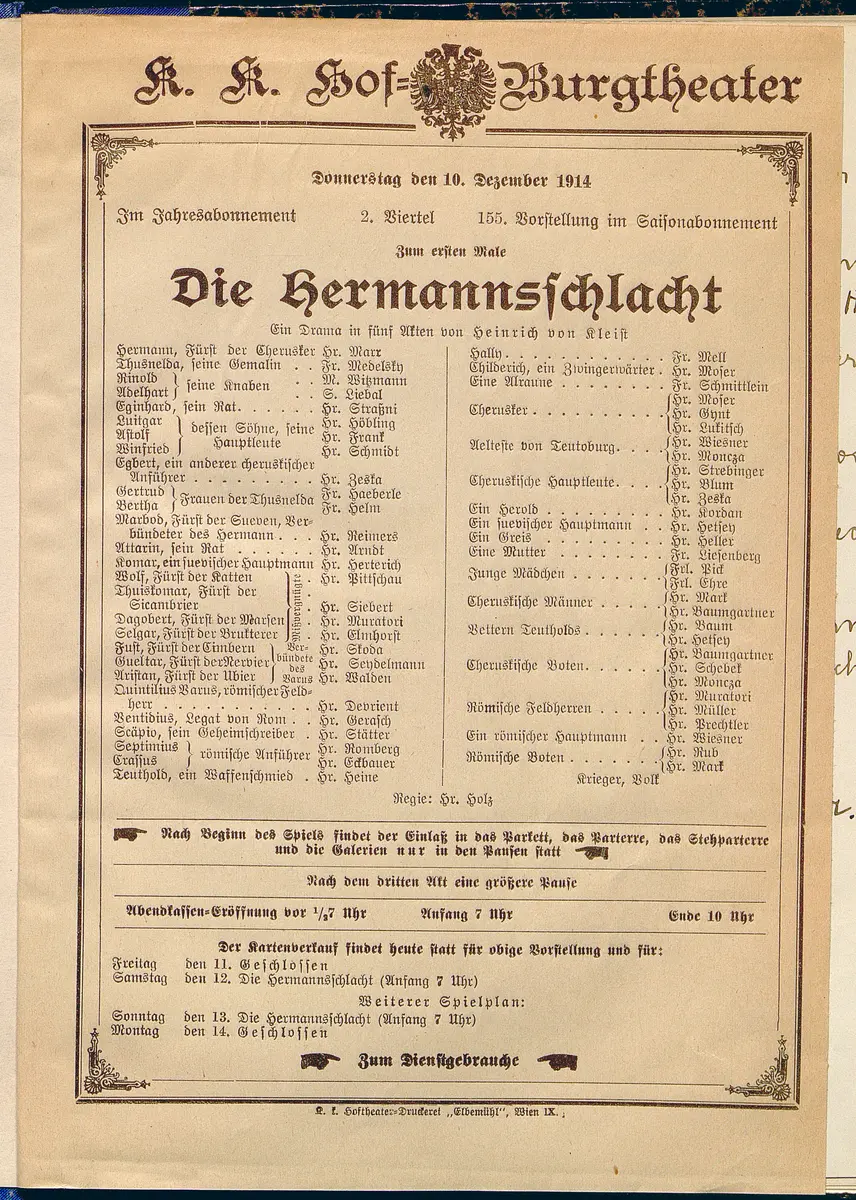 Die Hermannsschlacht