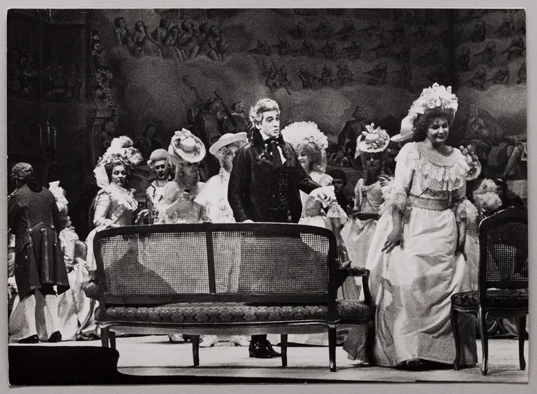 Plácido Domingo, Verweis auf Stücktitel: Andrea Chénier