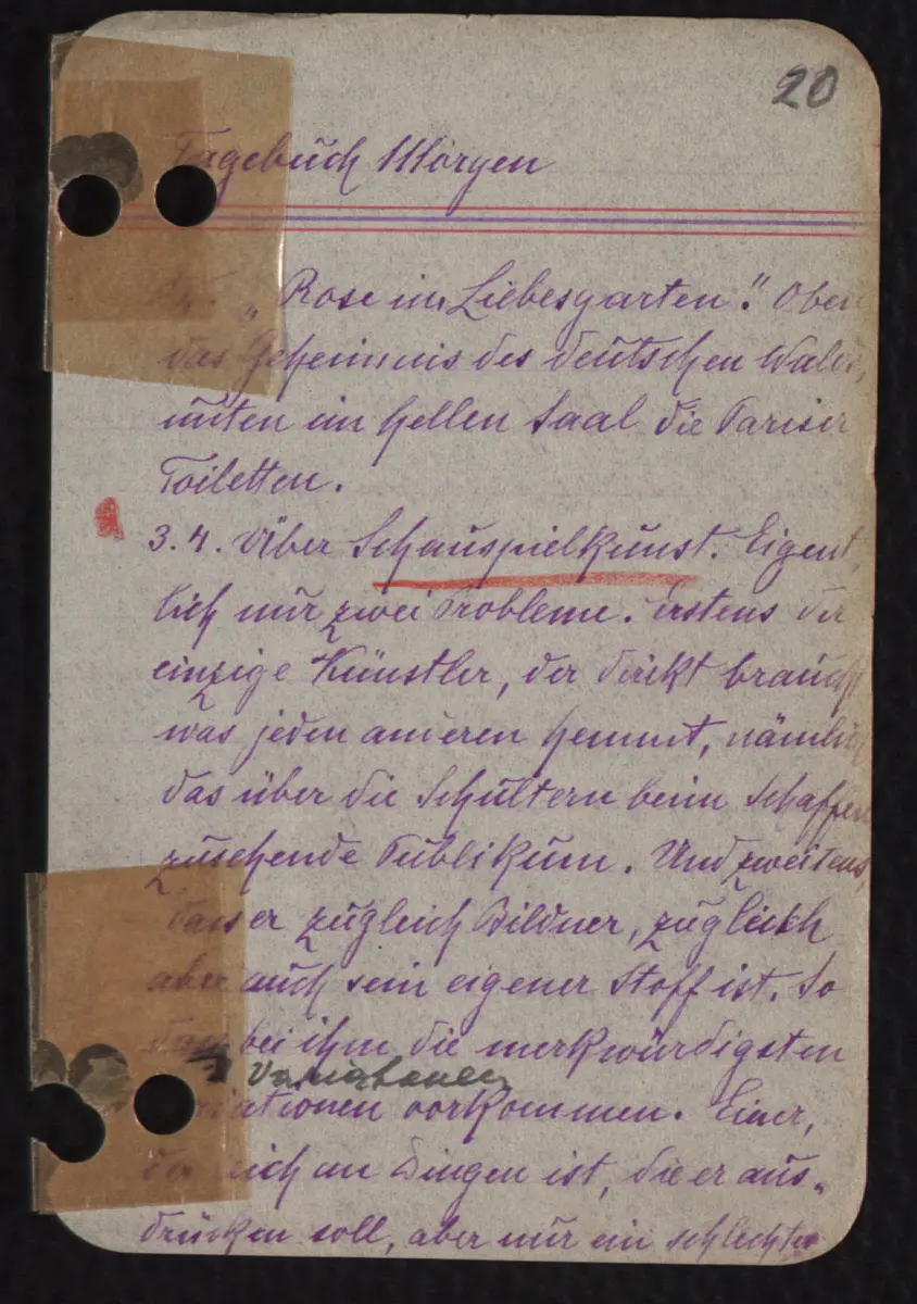 Aufzeichnung