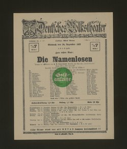 Die Namenlosen