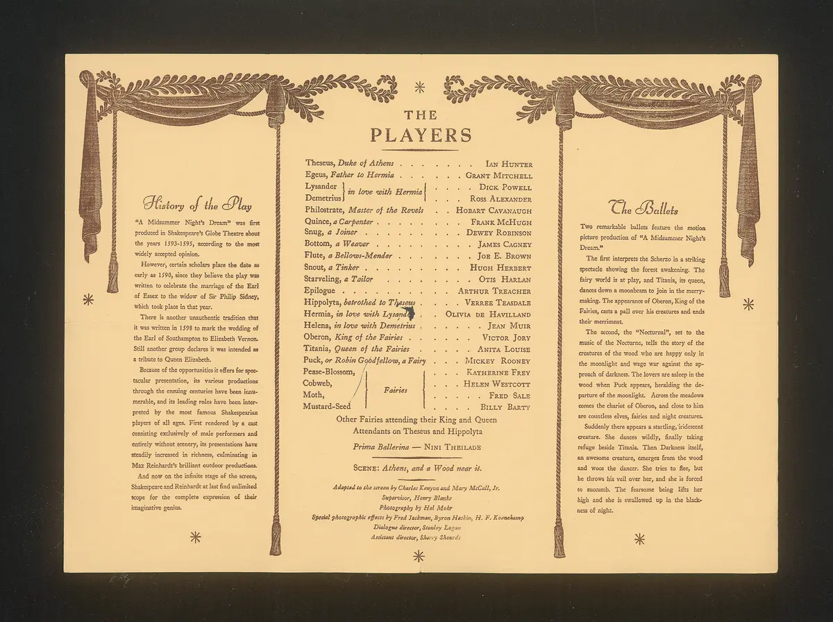 Ein Sommernachtstraum (A Midsummer Night's Dream)
