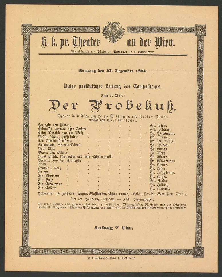 Der Probekuß