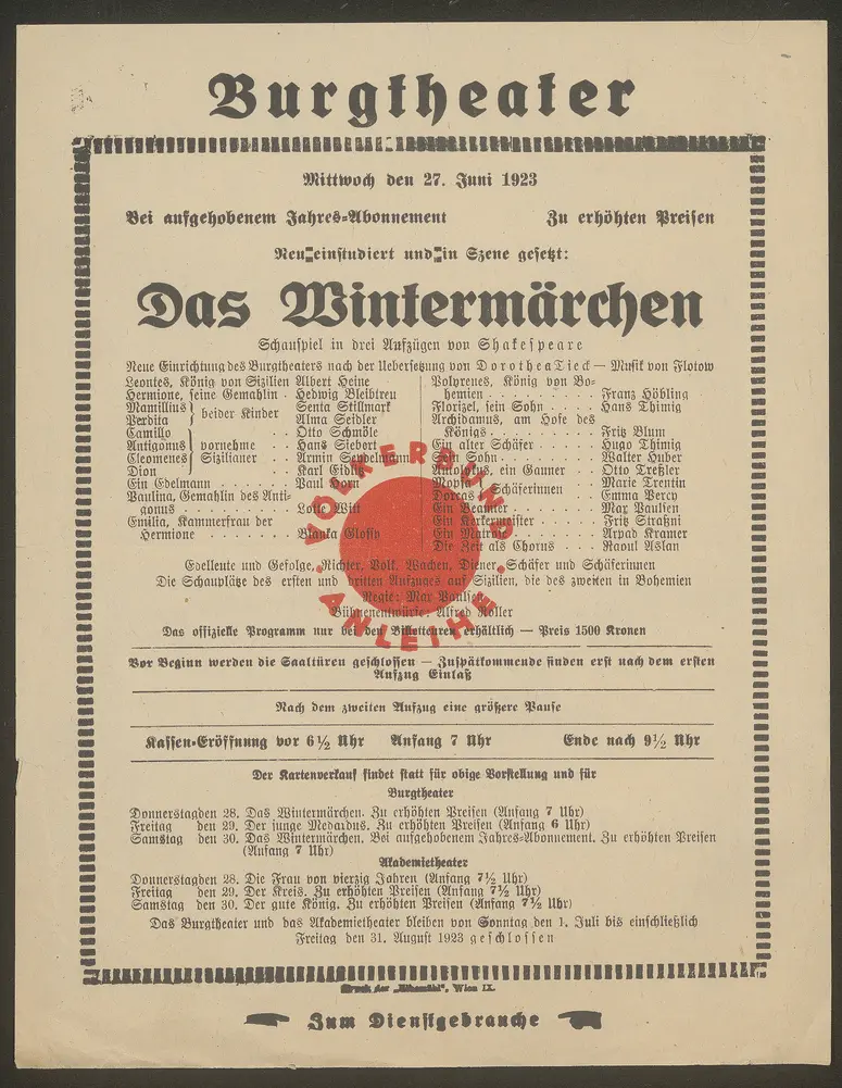 Das Wintermärchen