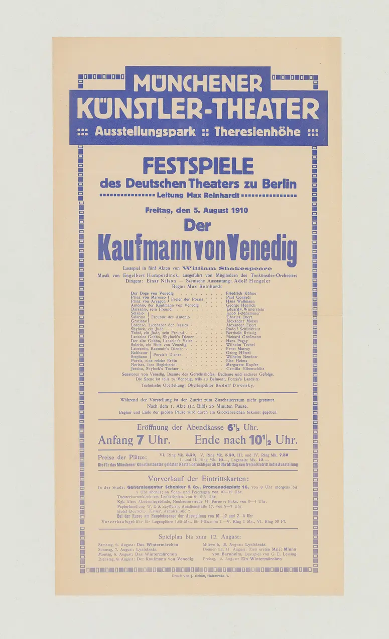Der Kaufmann von Venedig