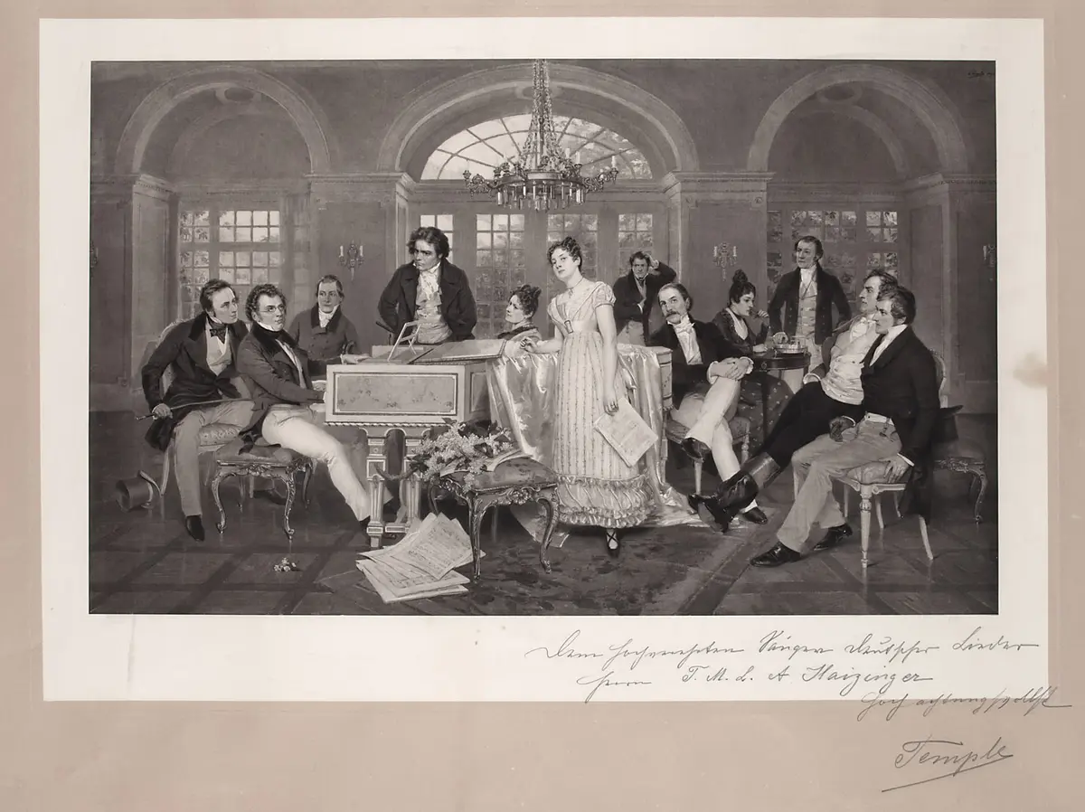 Eine Schubertiade bei Ritter von Spaun