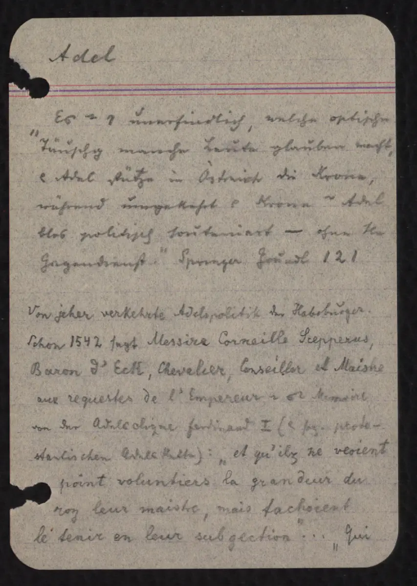 Skizzenbuch I / Österreich I