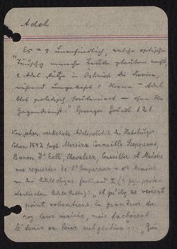 Skizzenbuch I / Österreich I