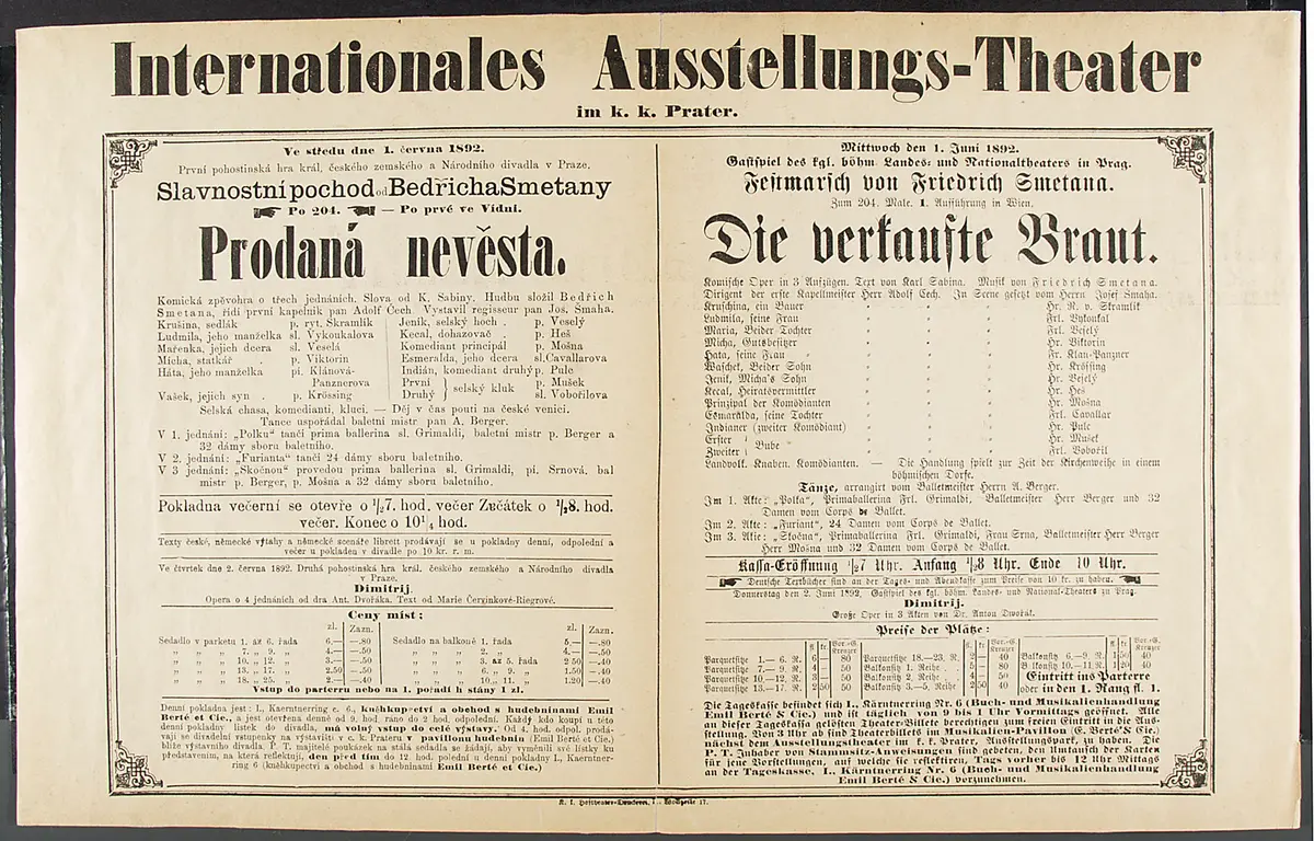 Die verkaufte Braut