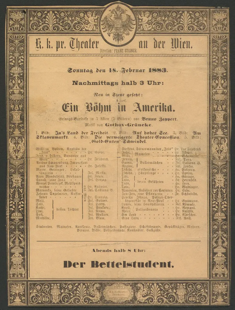 Ein Böhm in Amerika