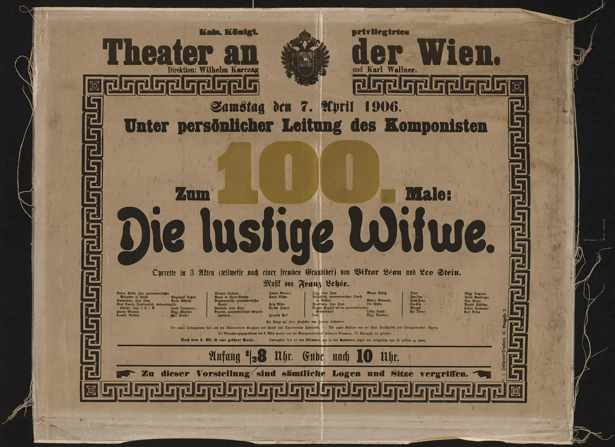 Die lustige Witwe