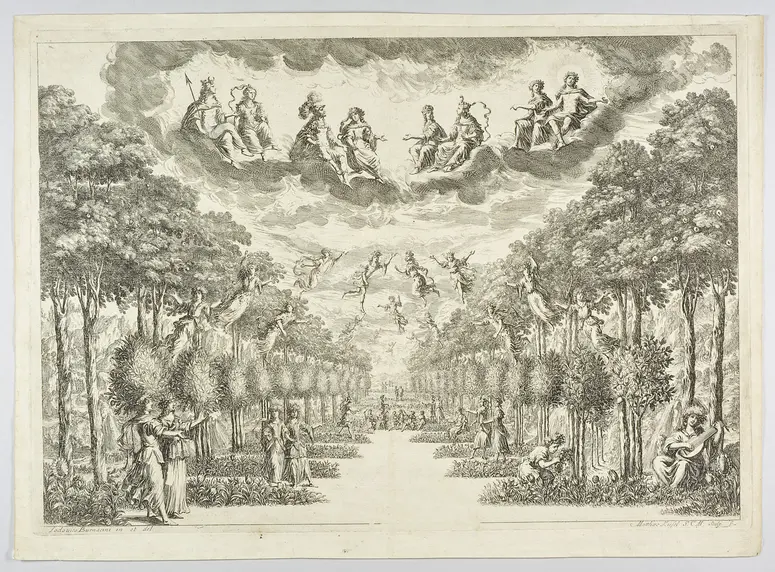 La monarchia latina trionfante, Titel in Vorlageform: La monarchia latina trionfante : festa musicale : in applauso del felicissimo natale del Sereniss. Gioseffo, arciduca d'Austria, figlio delle Augustiss. Maesta` di Leopoldo imperatore, et Eleonora, Maddalena, Teresa, imperatrice, nata prencipessa di Neoburgo : alle medesime M.M. consacrata, Alternativtitel: Die Sig-prangende Römische Monarchey