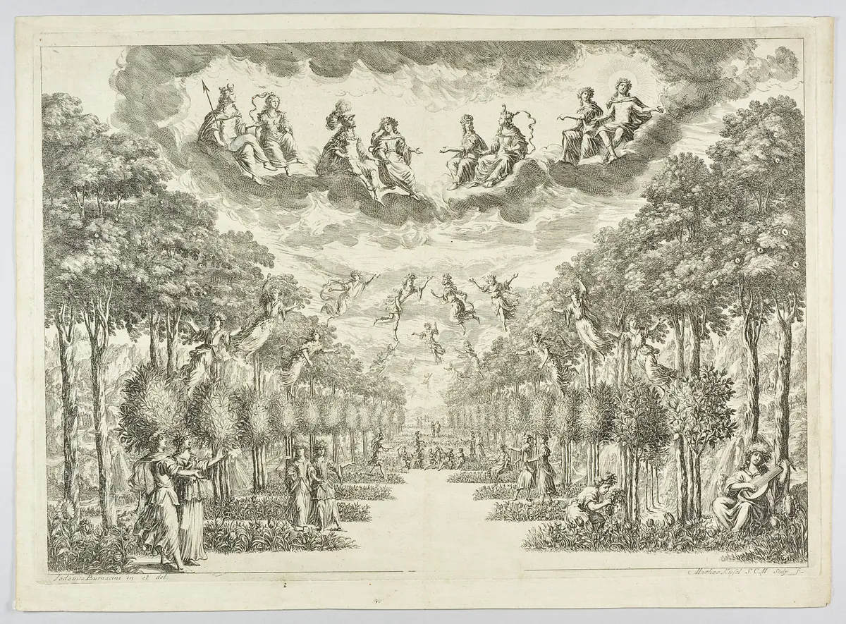 La monarchia latina trionfante, Titel in Vorlageform: La monarchia latina trionfante : festa musicale : in applauso del felicissimo natale del Sereniss. Gioseffo, arciduca d'Austria, figlio delle Augustiss. Maesta` di Leopoldo imperatore, et Eleonora, Maddalena, Teresa, imperatrice, nata prencipessa di Neoburgo : alle medesime M.M. consacrata, Alternativtitel: Die Sig-prangende Römische Monarchey