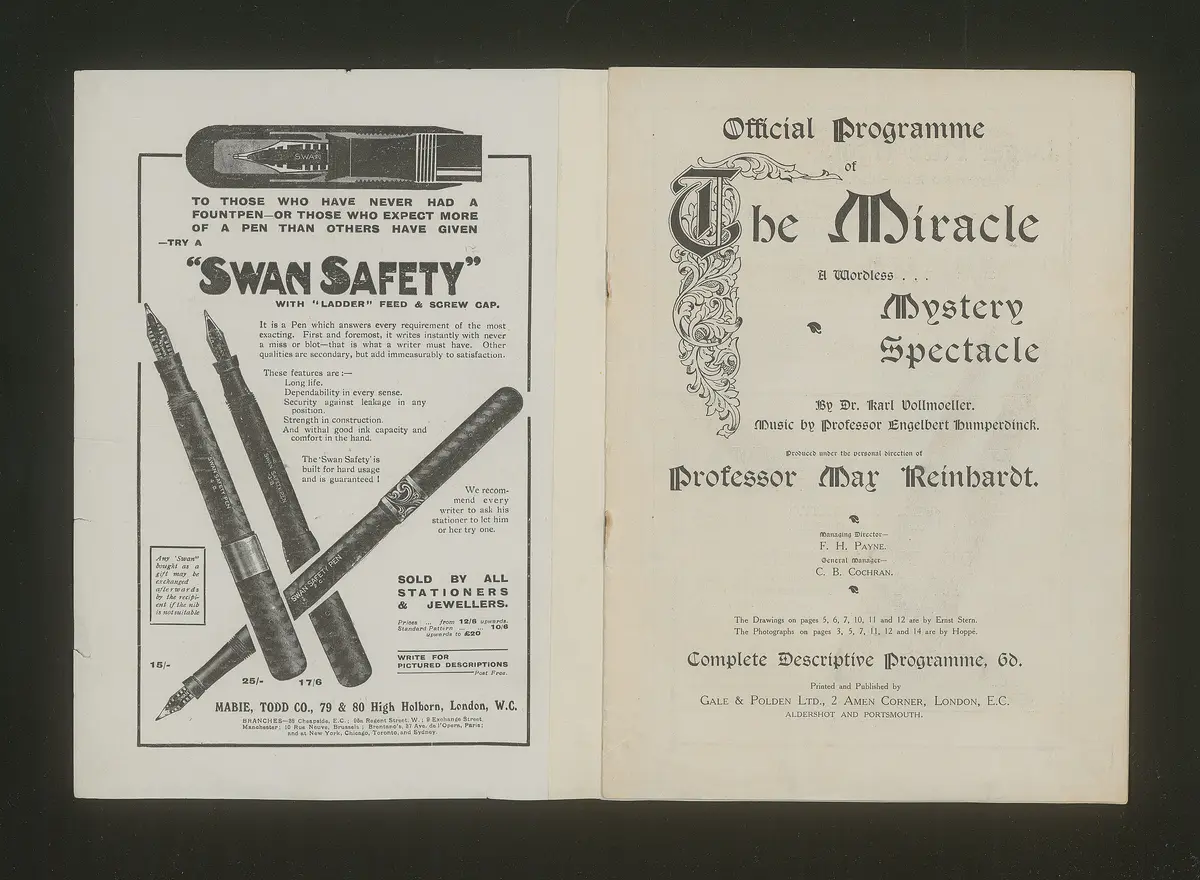 Das Mirakel (The Miracle)