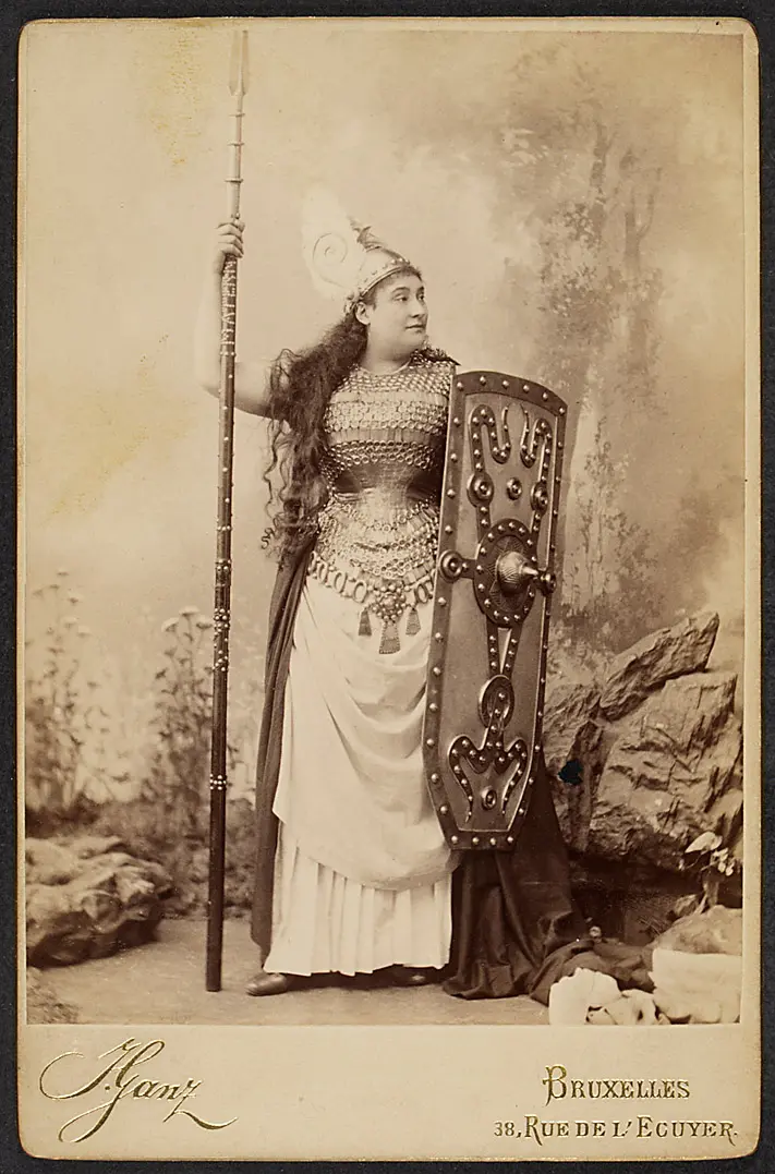 Amalie Materna, Verweis auf Stücktitel: Die Walküre