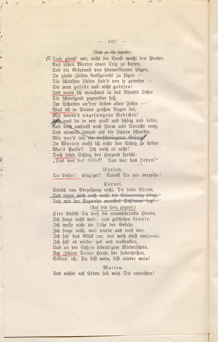 Die Fee Caprice. Lustspiel in 3 Akten