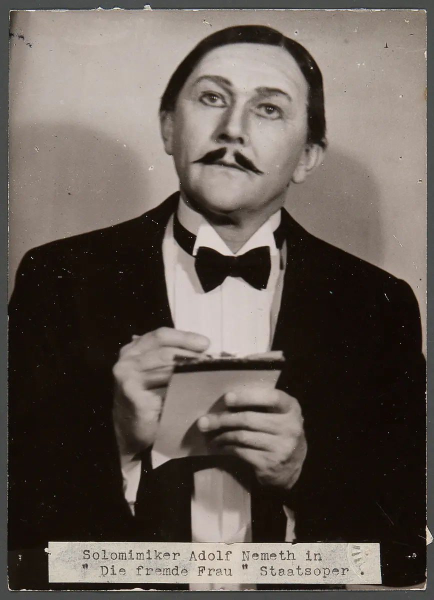 Adolph Nemeth, Verweis auf Stücktitel: Die fremde Frau