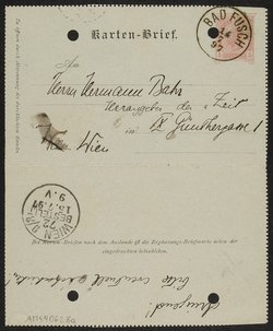 Kartenbrief