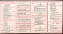Salzburger Festspiele 1955, Titel in Vorlageform: Salzburg Festival 1955, Verweis auf Stücktitel: Irische Legende, Verweis auf Stücktitel: Zauberflöte, Verweis auf Stücktitel: Entführung aus dem Serail, Verweis auf Stücktitel: Palestrina, Verweis auf Stücktitel: Ariadne auf Naxos, Verweis auf Stücktitel: Jedermann, Verweis auf Stücktitel: Kabale und Liebe