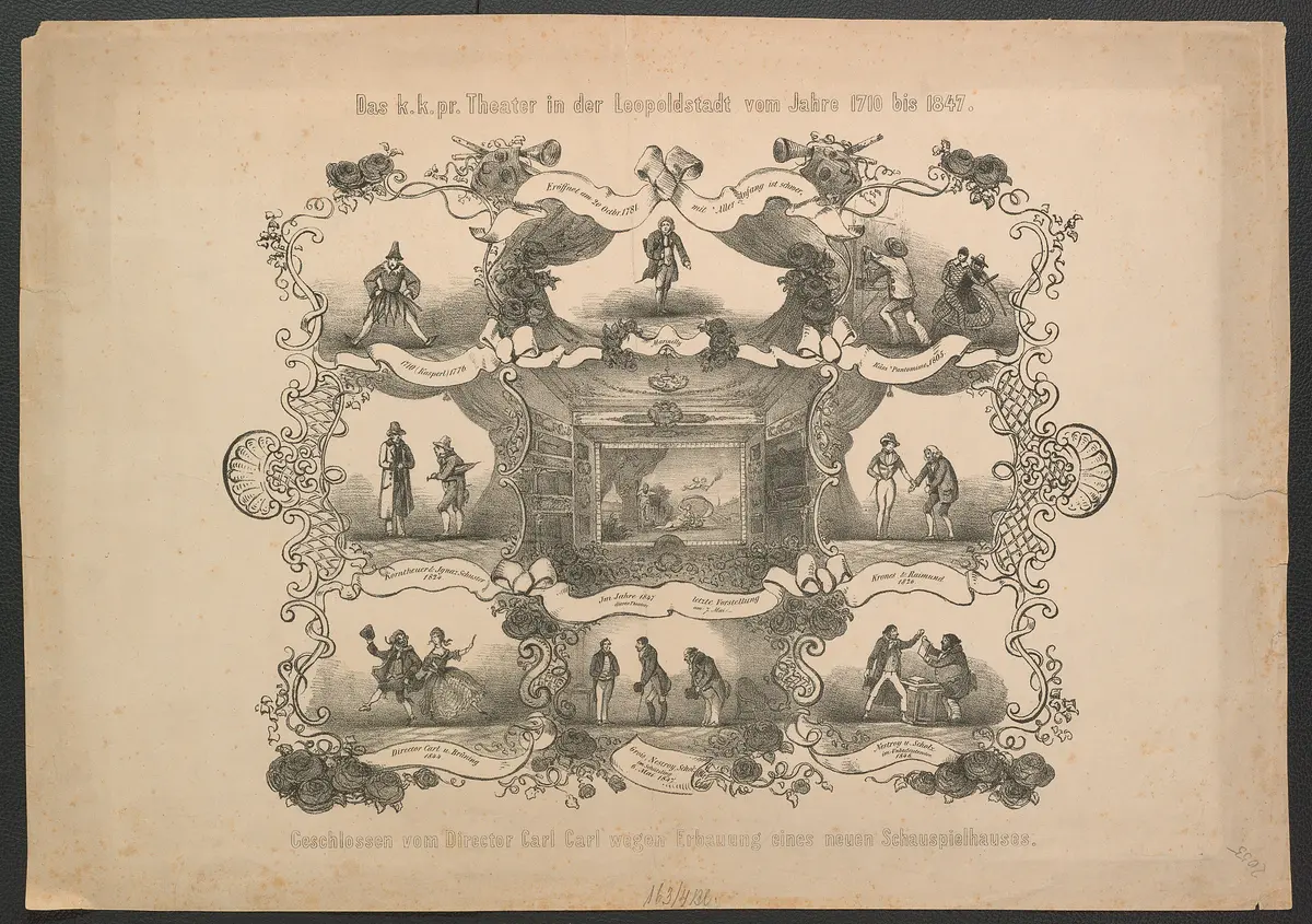Wien, Theater in der Leopoldstadt