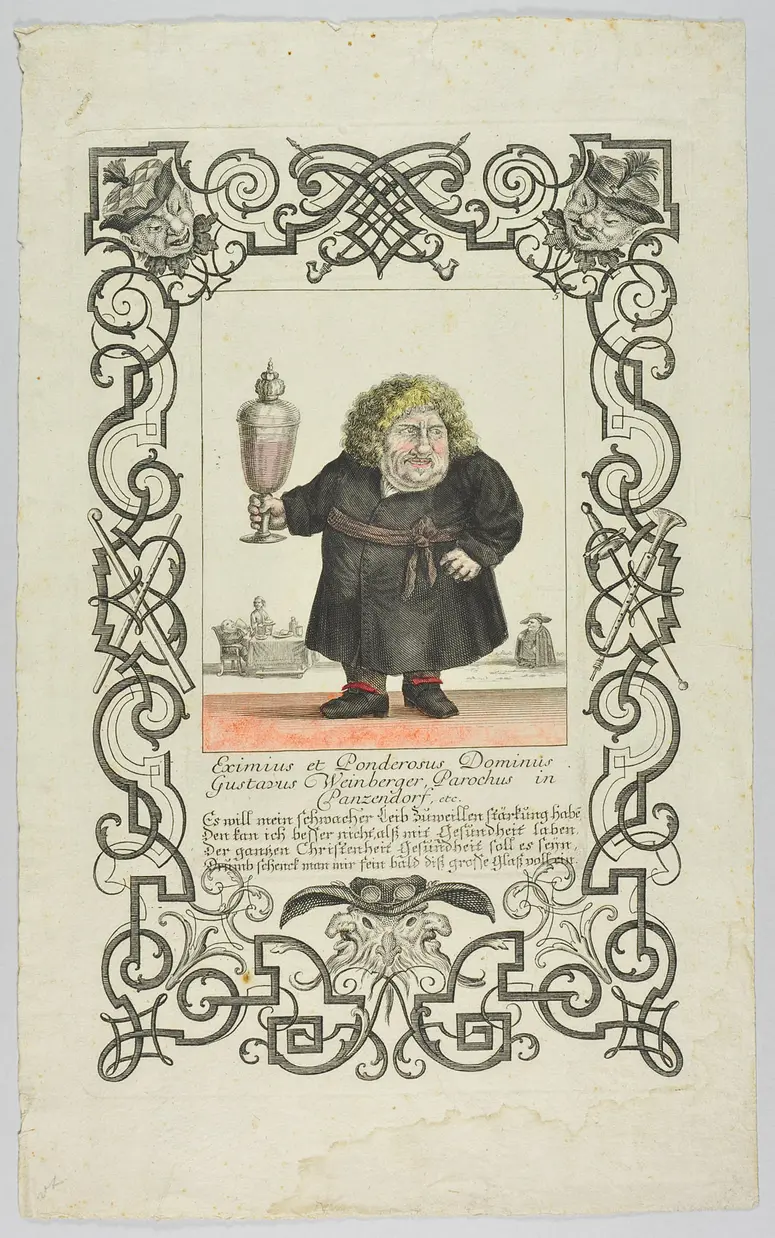 Il Callotto resuscitato oder Neü eingerichtes Zwerchen Cabinett, Gustavus Weinberger