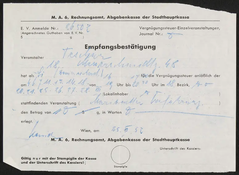 amtliches Papier