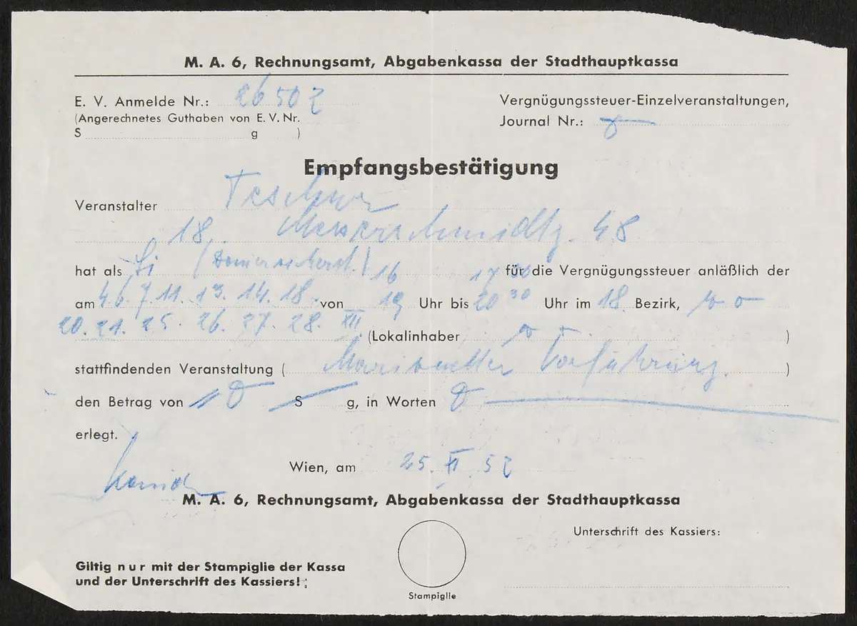 amtliches Papier
