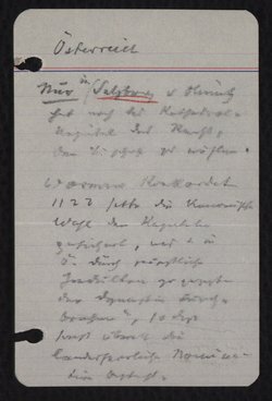 Skizzenbuch 2 / Österreich II