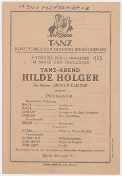 Tanzabend Hilde Holger