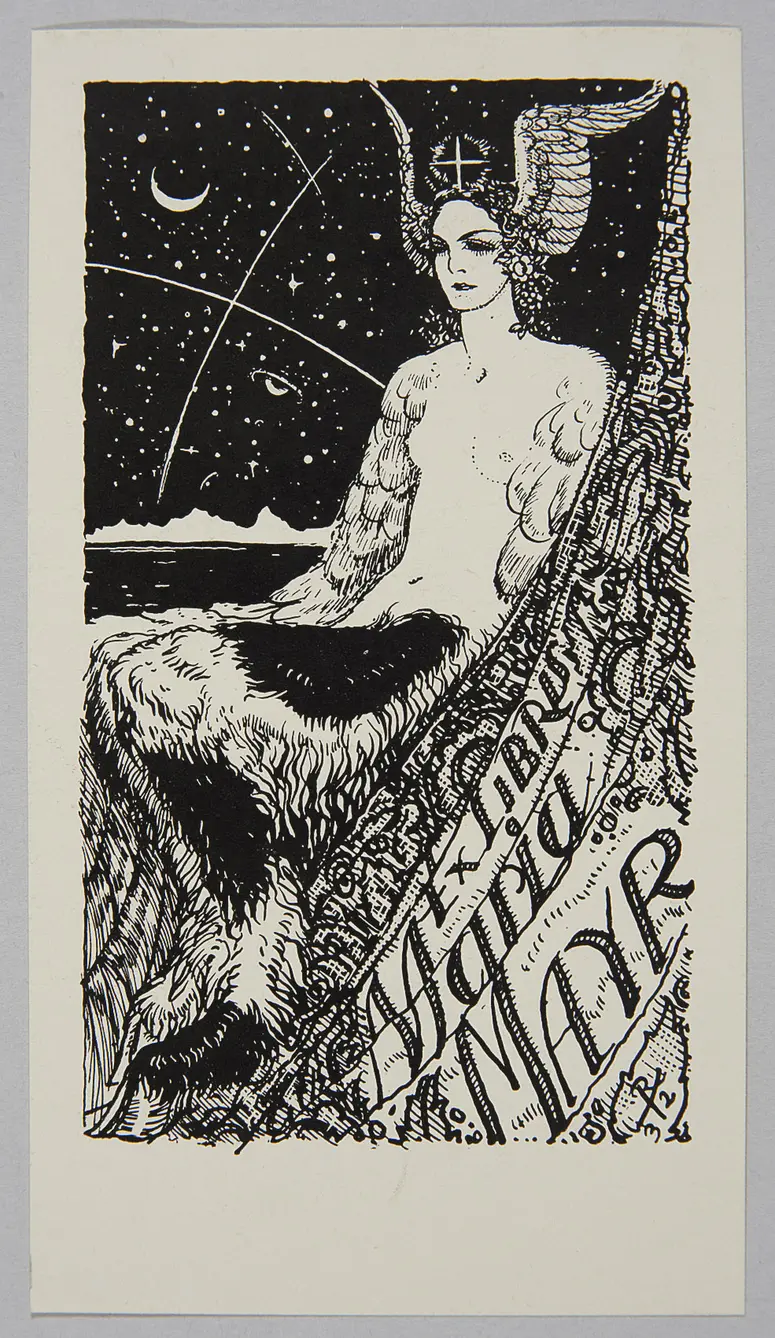 Exlibris Maria Mayr