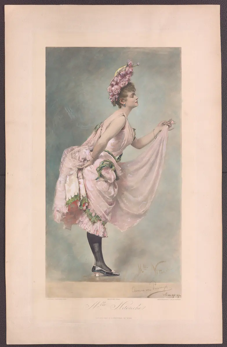 Ilka Palmay, Verweis auf Stücktitel: Mamsell Nitouche