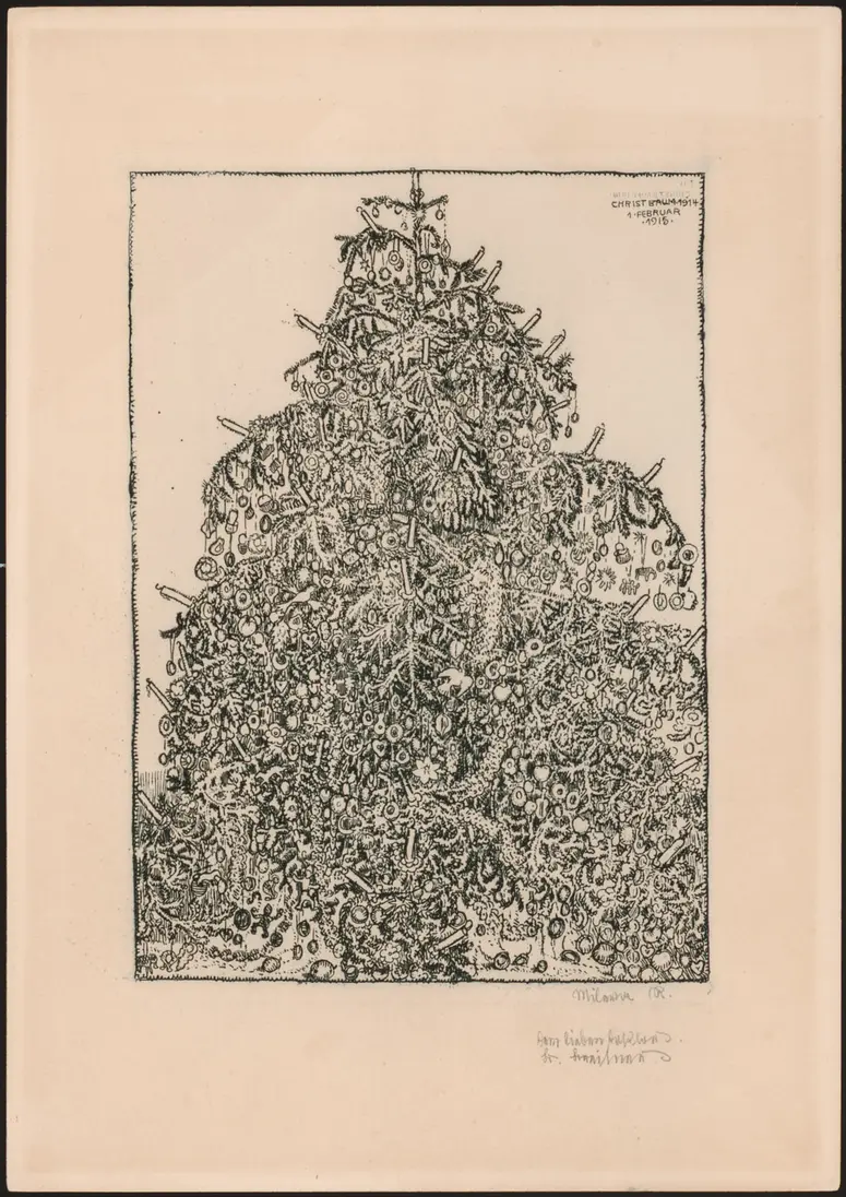 Christbaum 1914