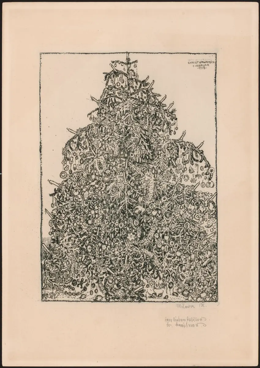 Christbaum 1914