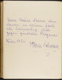 Gästebuch. Atelier Franz-Xaver Setzer, Wien