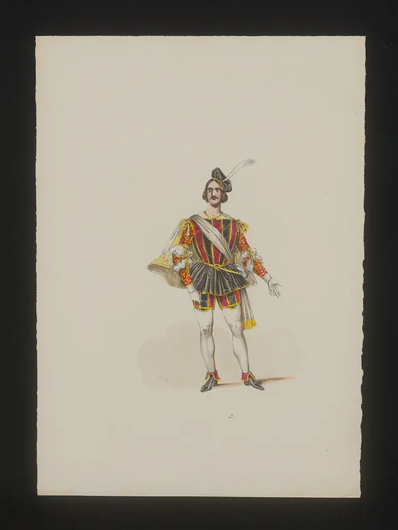 Die Kronenwächter, Titel der Serie: Neue Costume-Sammlung verschiedener Zeiten und Nationen