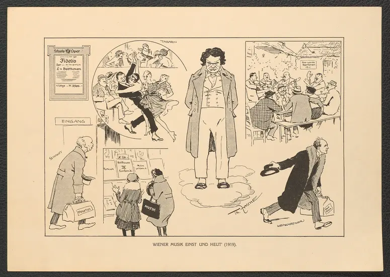 Wiener Musik einst und heut'. (1919), Titel der Serie: Theo Zasche's Lachendes Wien