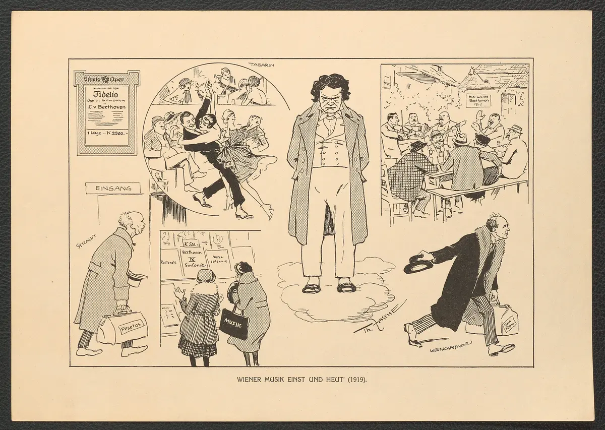 Wiener Musik einst und heut'. (1919), Titel der Serie: Theo Zasche's Lachendes Wien