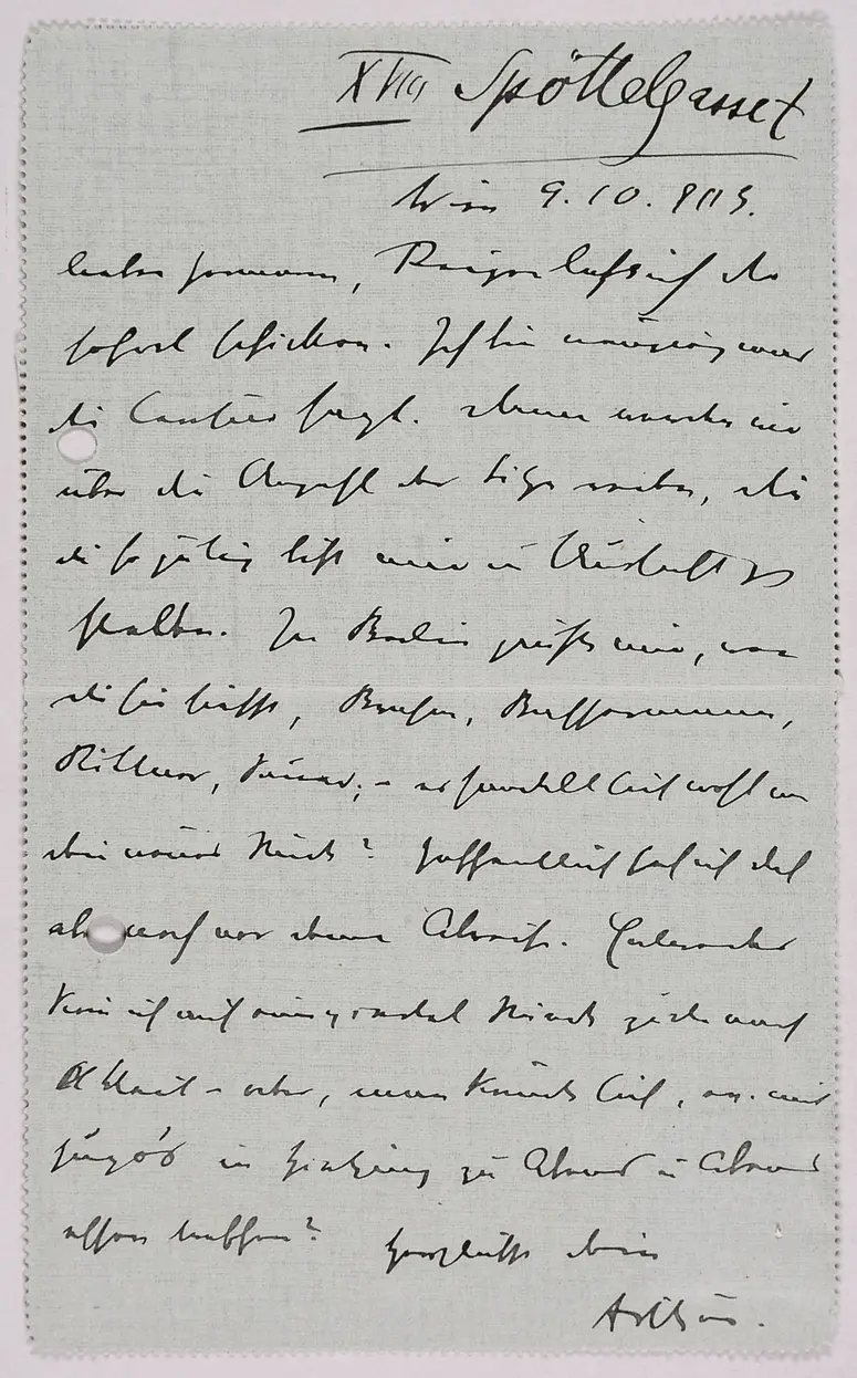 Kartenbrief