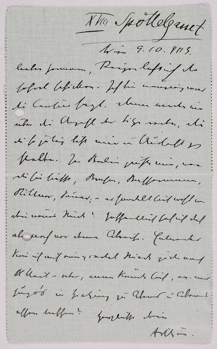 Kartenbrief