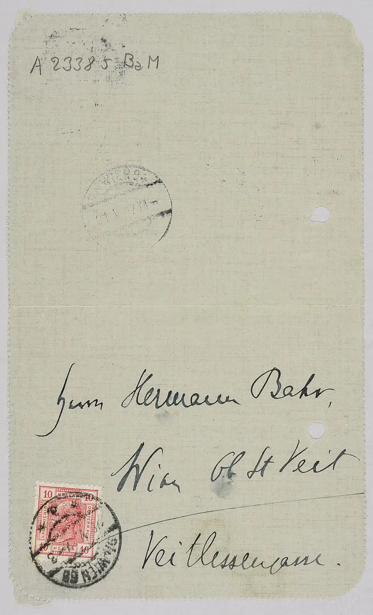 Kartenbrief