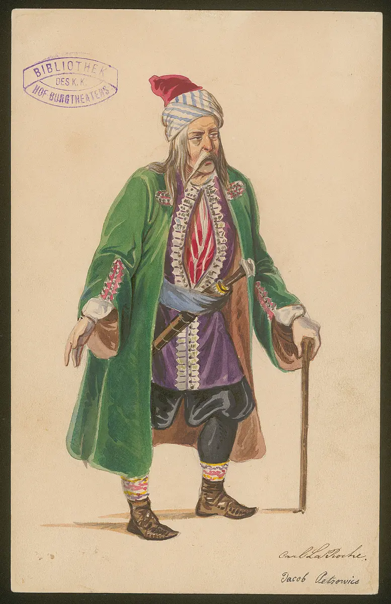 Czerny Georg, Titel der Serie: Figurinen des k.k. Hof-Burgtheaters