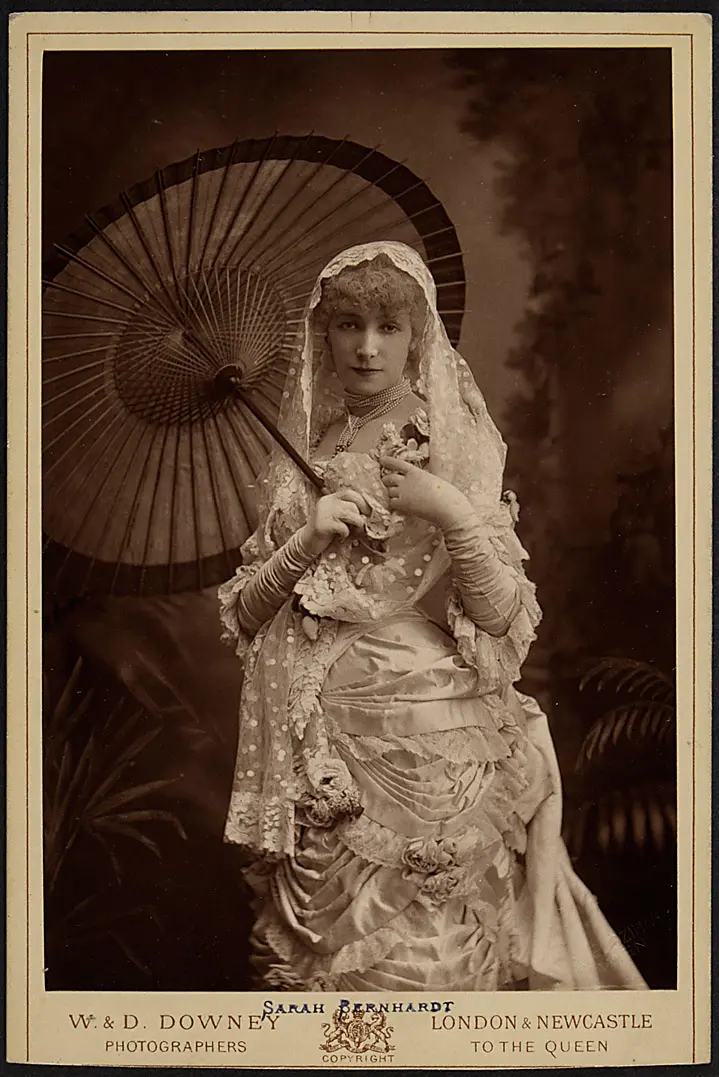 Sarah Bernhardt, Verweis auf Stücktitel: Die Kameliendame