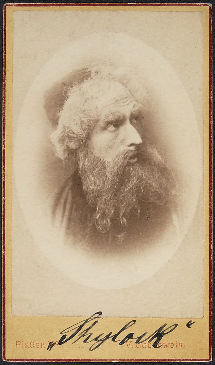 Hr. Palme, Verweis auf Stücktitel: Der Kaufmann von Venedig