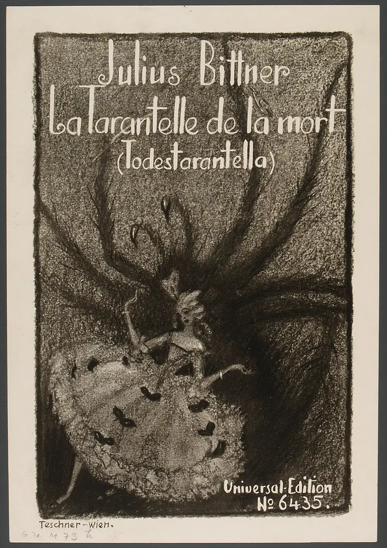 La Tarantella de la mort, Alternativtitel: Todestarantella