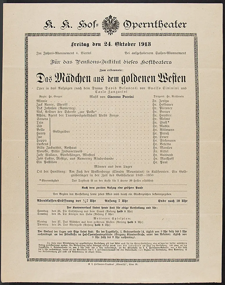 Das Mädchen aus dem goldenen Westen