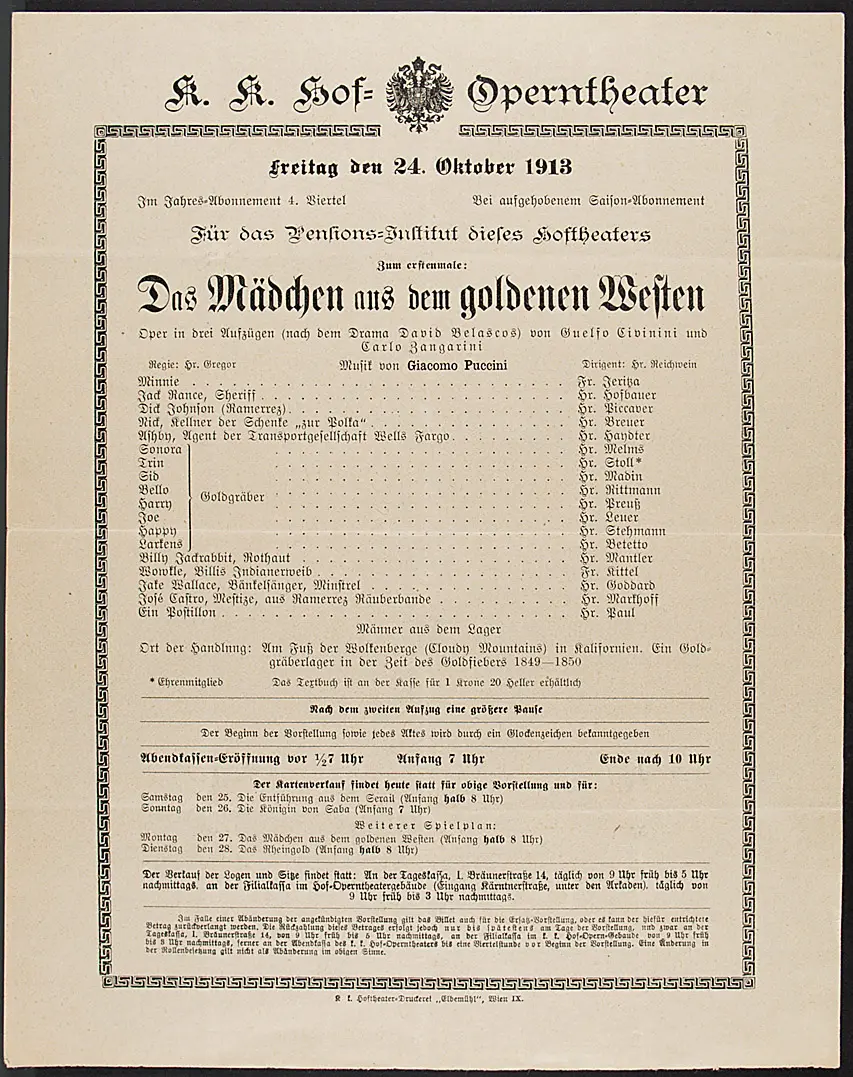 Das Mädchen aus dem goldenen Westen