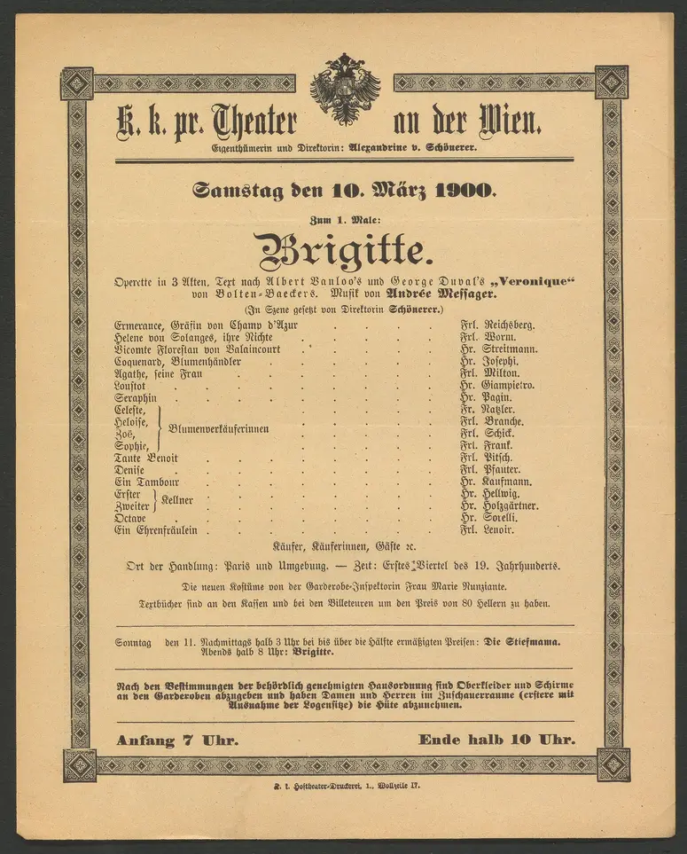 Brigitte, Weiterer Titel: Veronique