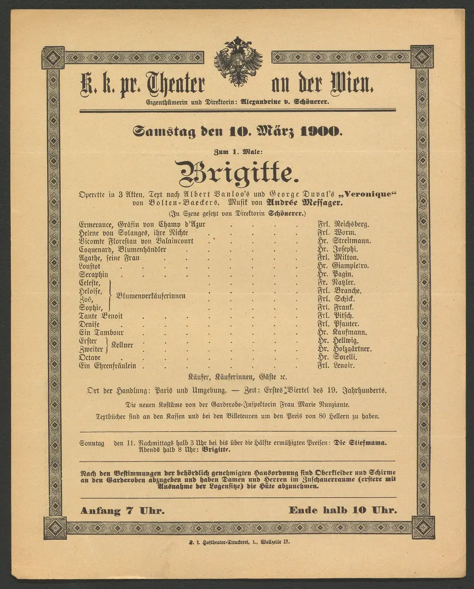 Brigitte, Weiterer Titel: Veronique