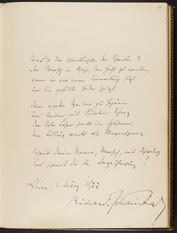 Gästebuch. Atelier Franz-Xaver Setzer, Wien